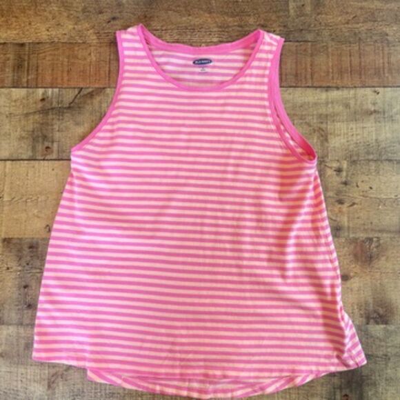 Old Navy Everyday Tank Tops Set of Two Pink Black XSP NEW - Picture 8 of 14